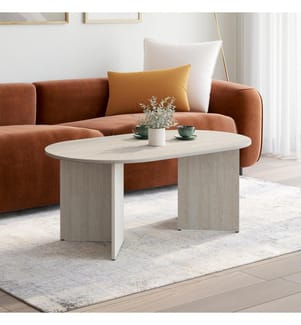 Couchtisch Gabin Travertin-Effekt L110cm