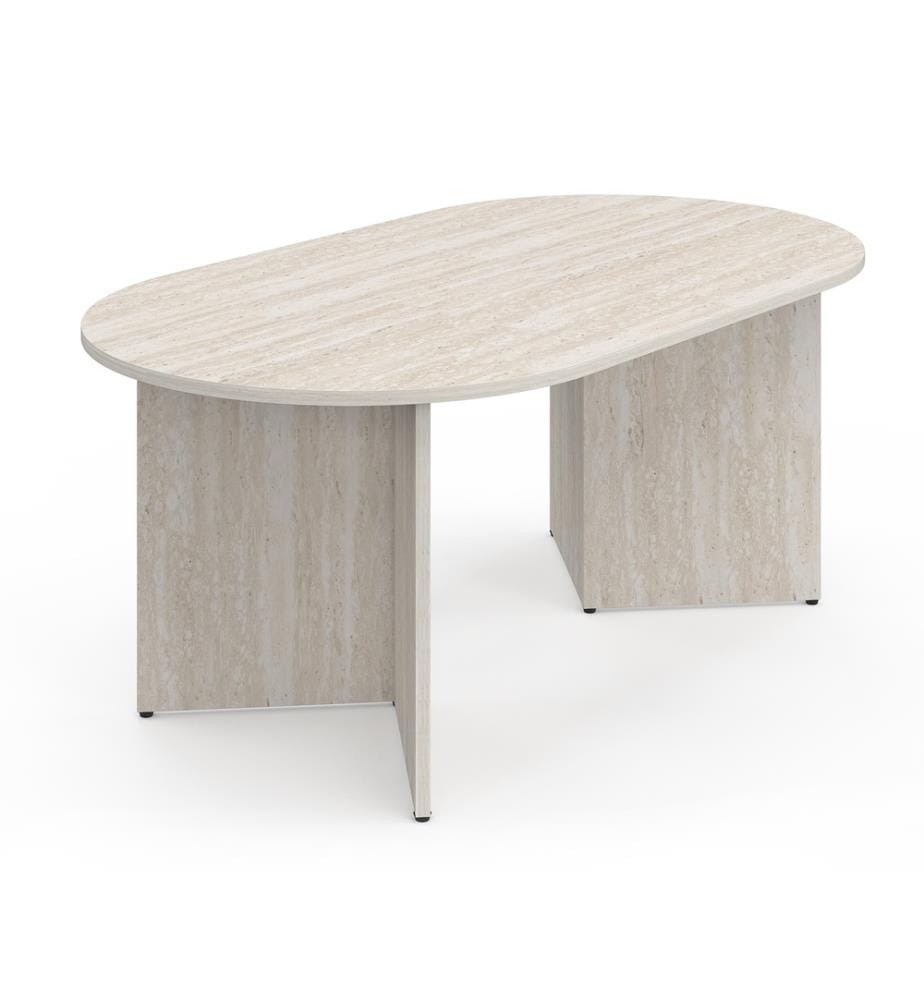 Gabin travertine effect coffee table L110cm
