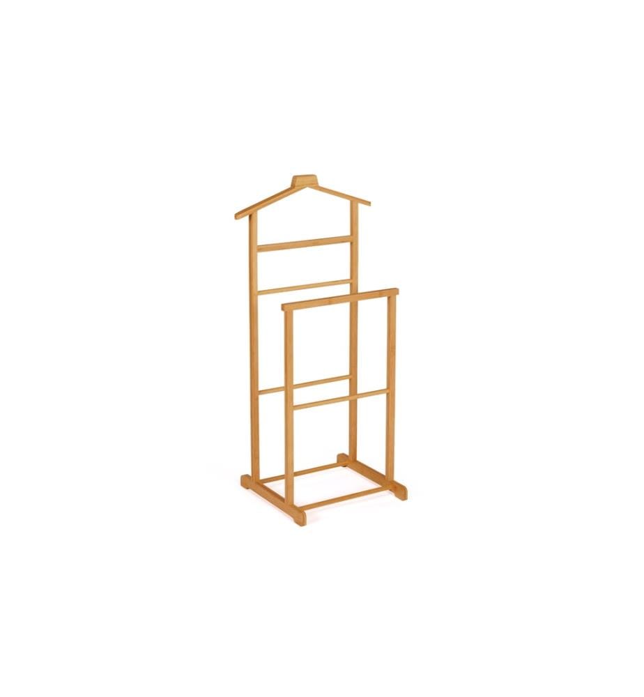 Maya Double Bamboo Valet - 47.5x36x97cm - Brown