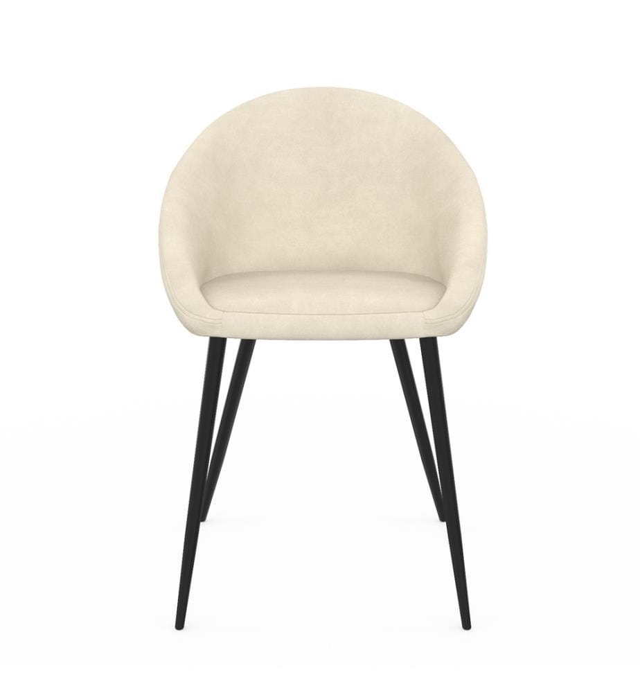 4er-Set Stühle Dory - Creme