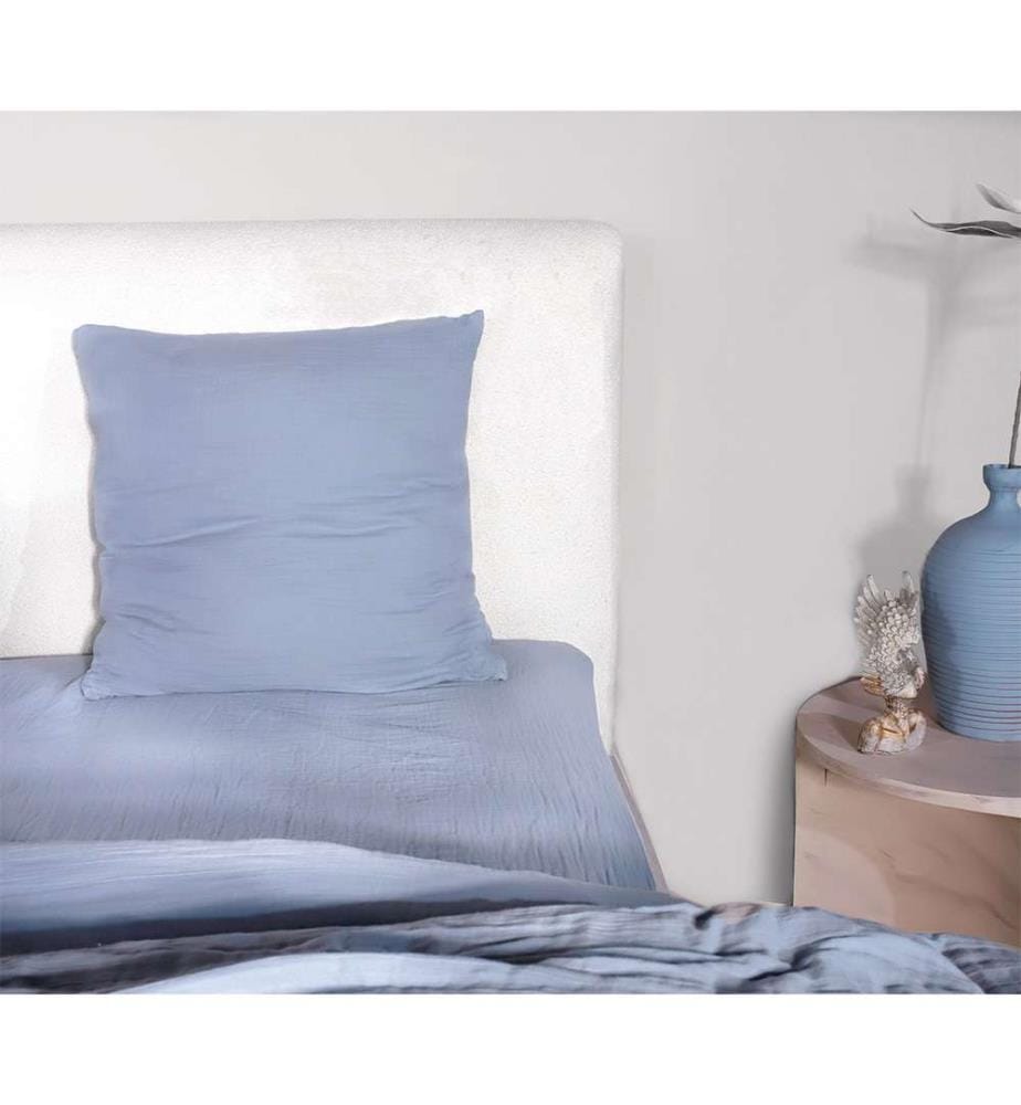 Bettdeckenbezug-Set 240 x 220 cm - Frostblau