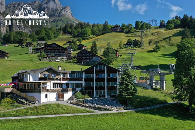 3-Sterne-Hotel in Braunwald, Hotel Cristal