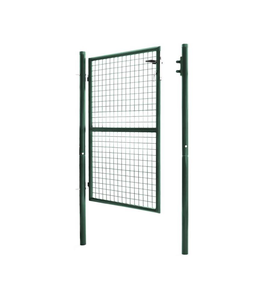 Stahltor grün 125x100cm