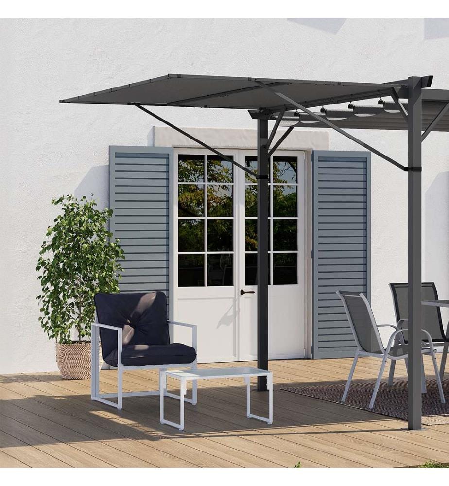 Auvent inclinable pour pergolas Marina 2,5x1,5m