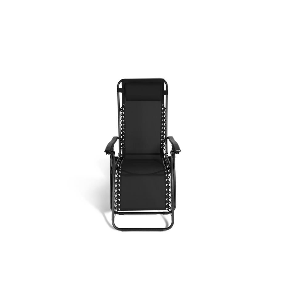 Poltrone da giardino nere Rela x - Set di 2