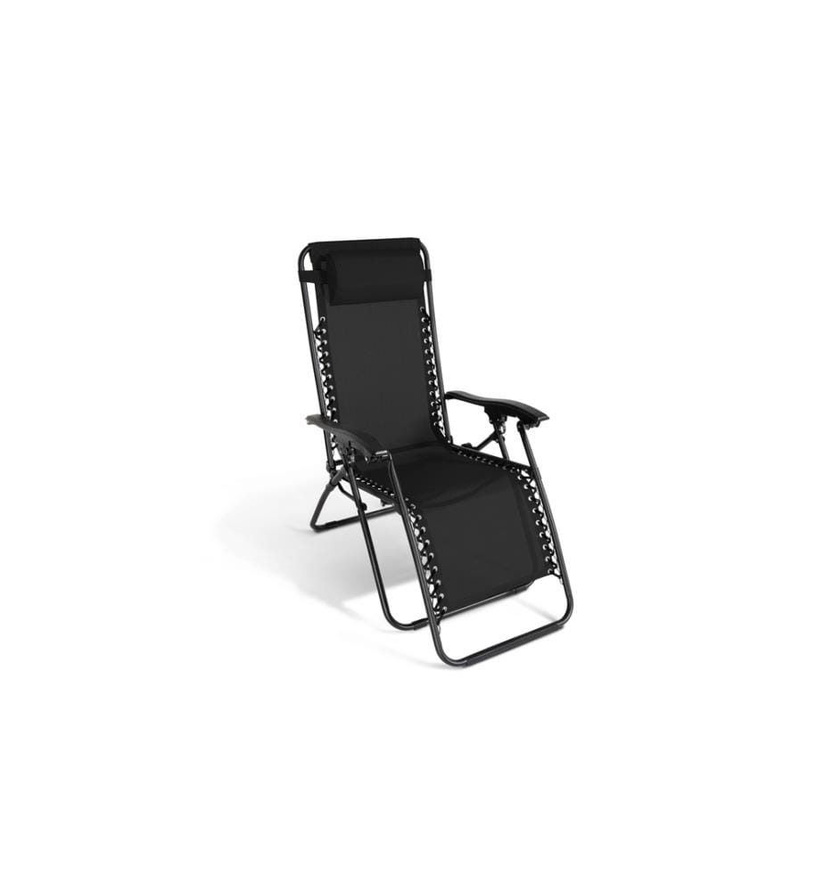 Poltrone da giardino nere Rela x - Set di 2