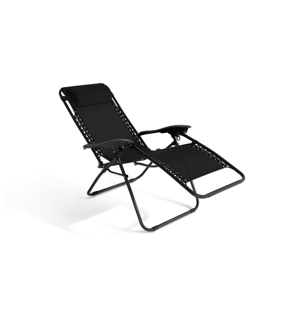 Poltrone da giardino nere Rela x - Set di 2
