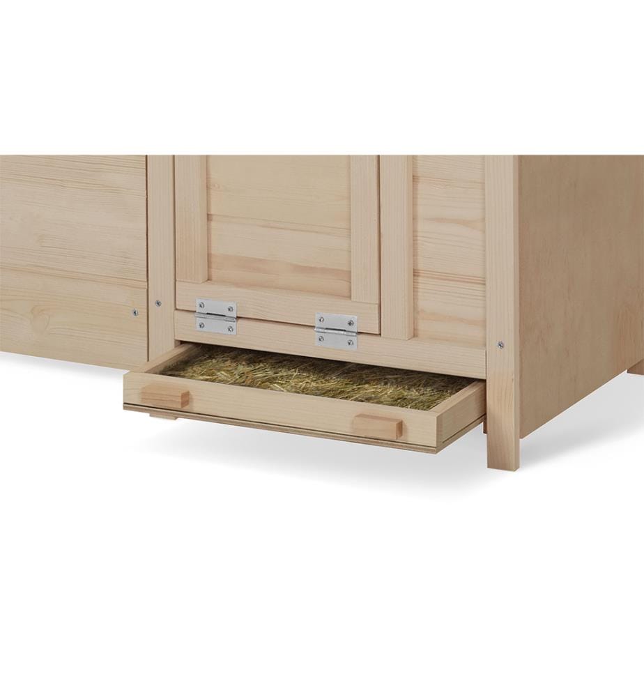 Casita Hühnerstall aus Holz mit integriertem Nest 82 x 47 x 67 cm - Braun CLair