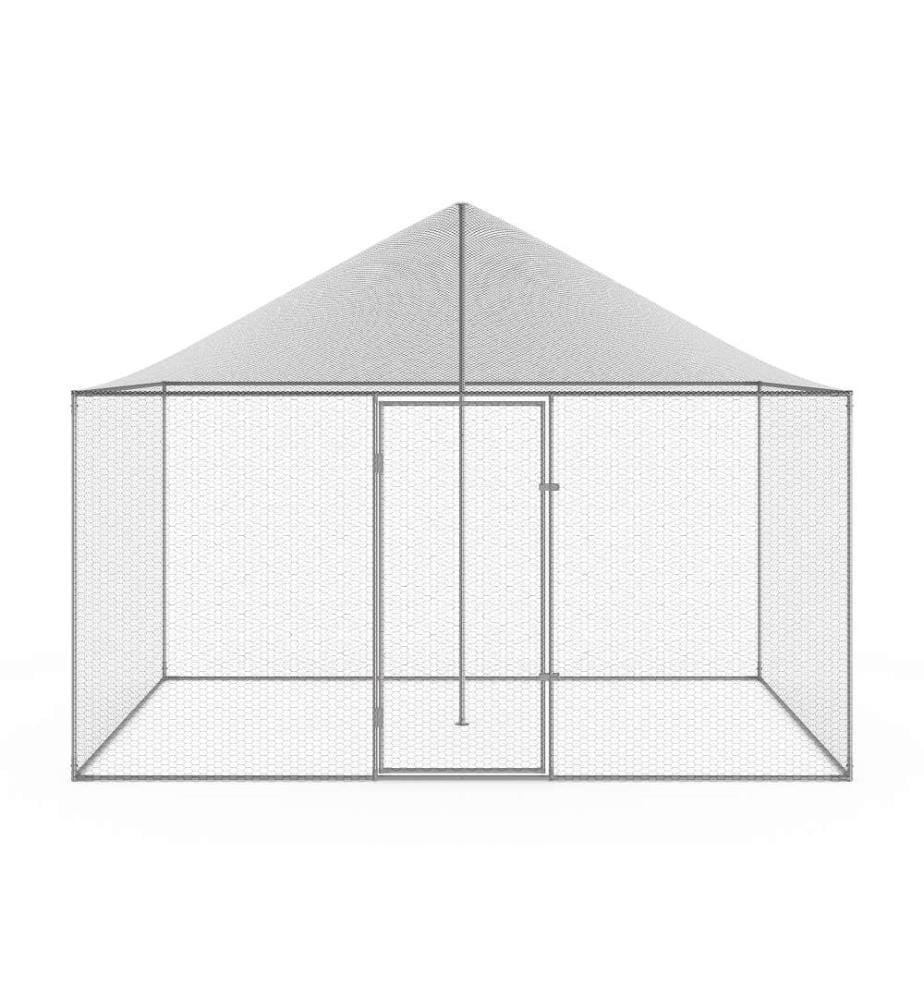Voliere mit Drahtgitter 6m², - 3x2m