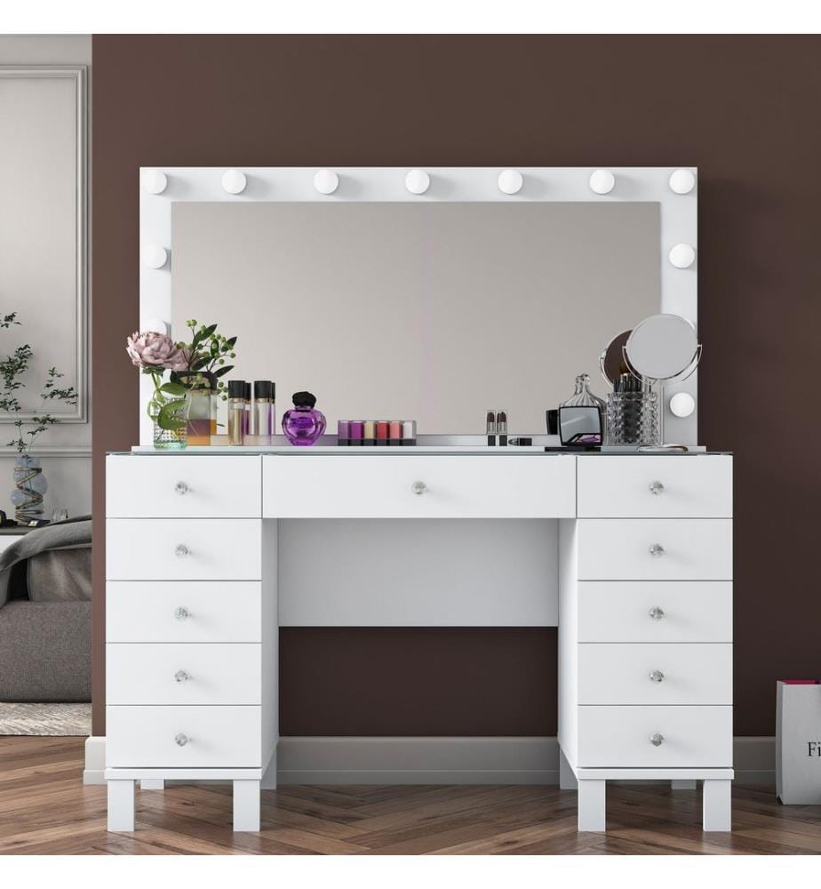 Make-Up Table - White