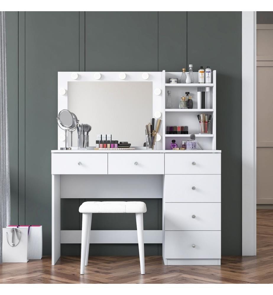 Make-Up Table - White