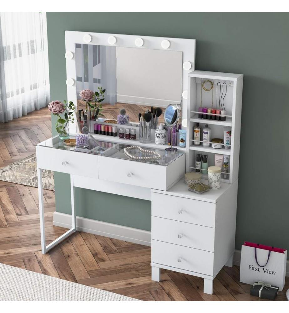 Coiffeuse - Blanche