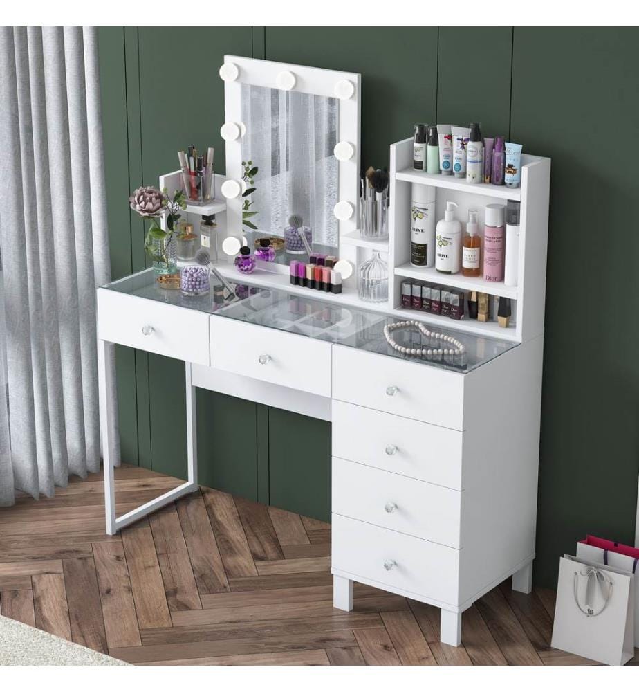 Coiffeuse - Blanche