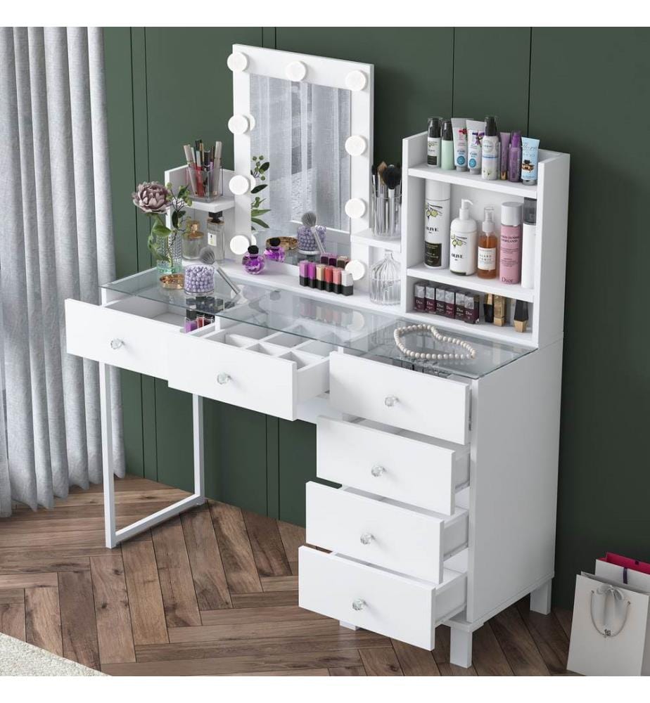 Coiffeuse - Blanche