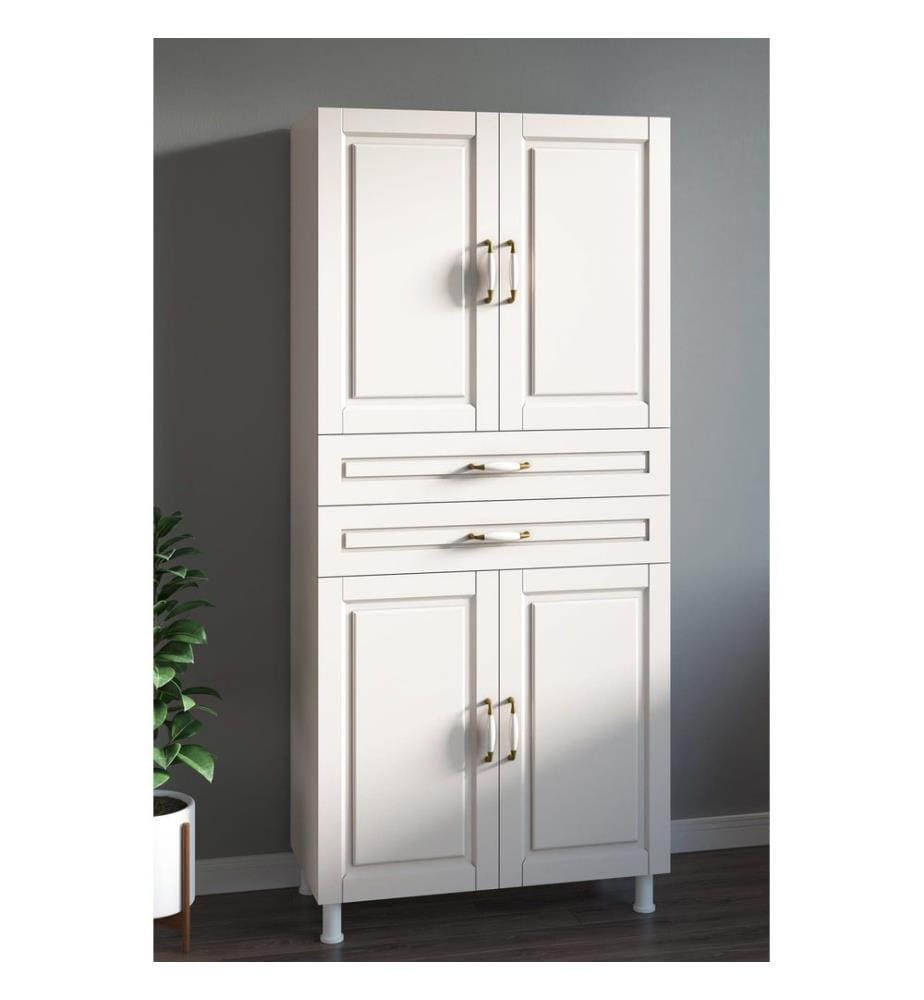 Mehrzweckschrank – Mattweiss