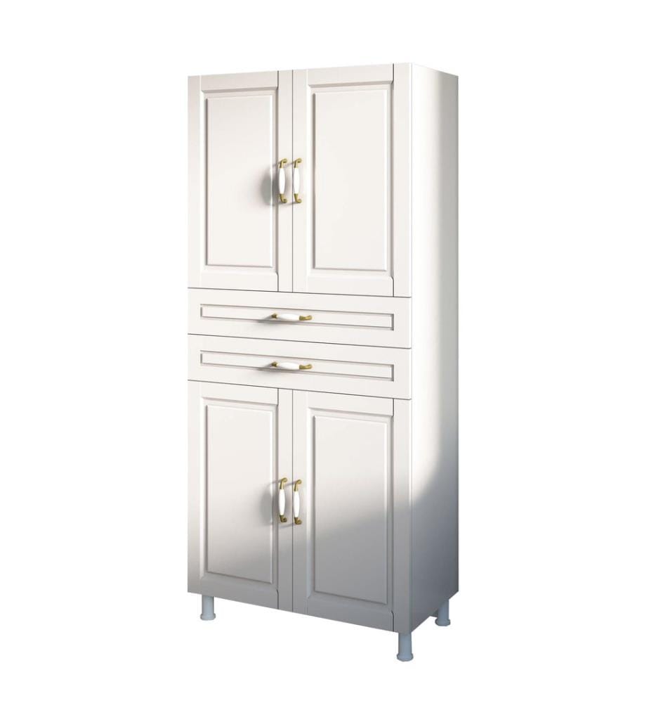 Mehrzweckschrank – Mattweiss