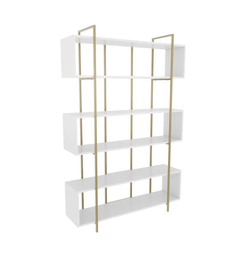 Bibliothèque - Or blanc