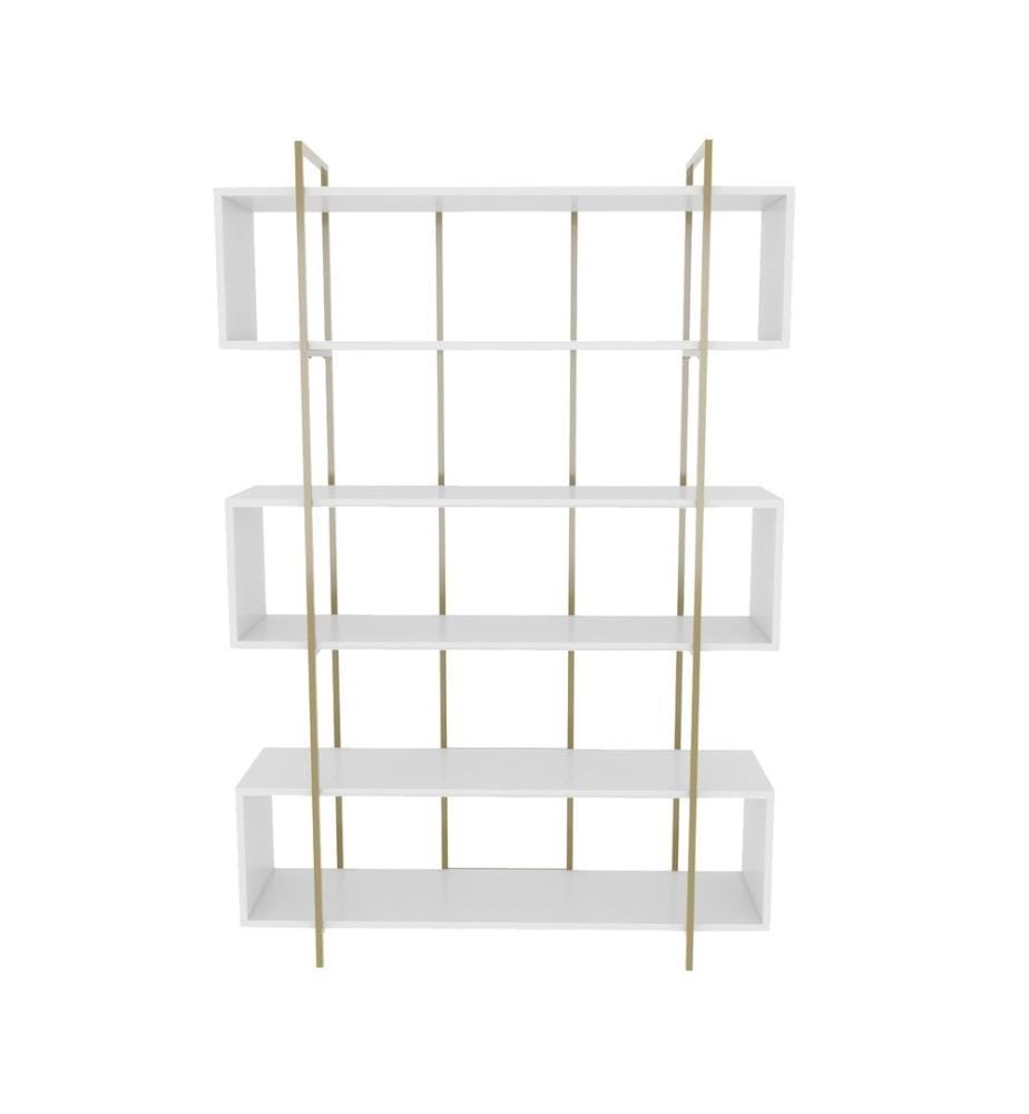 Bibliothèque - Or blanc