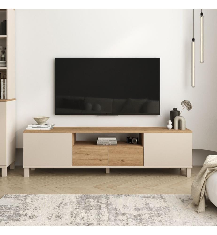 TV Stand - Sand Oak