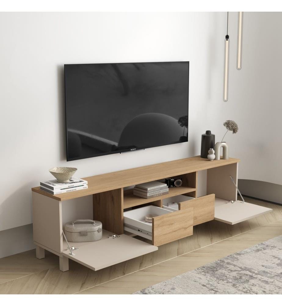 TV Stand - Sand Oak