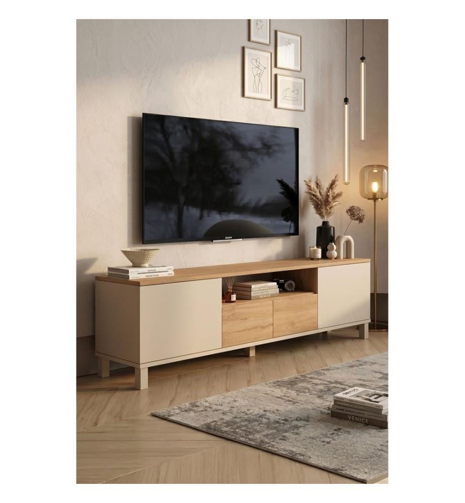 TV Stand - Sand Oak