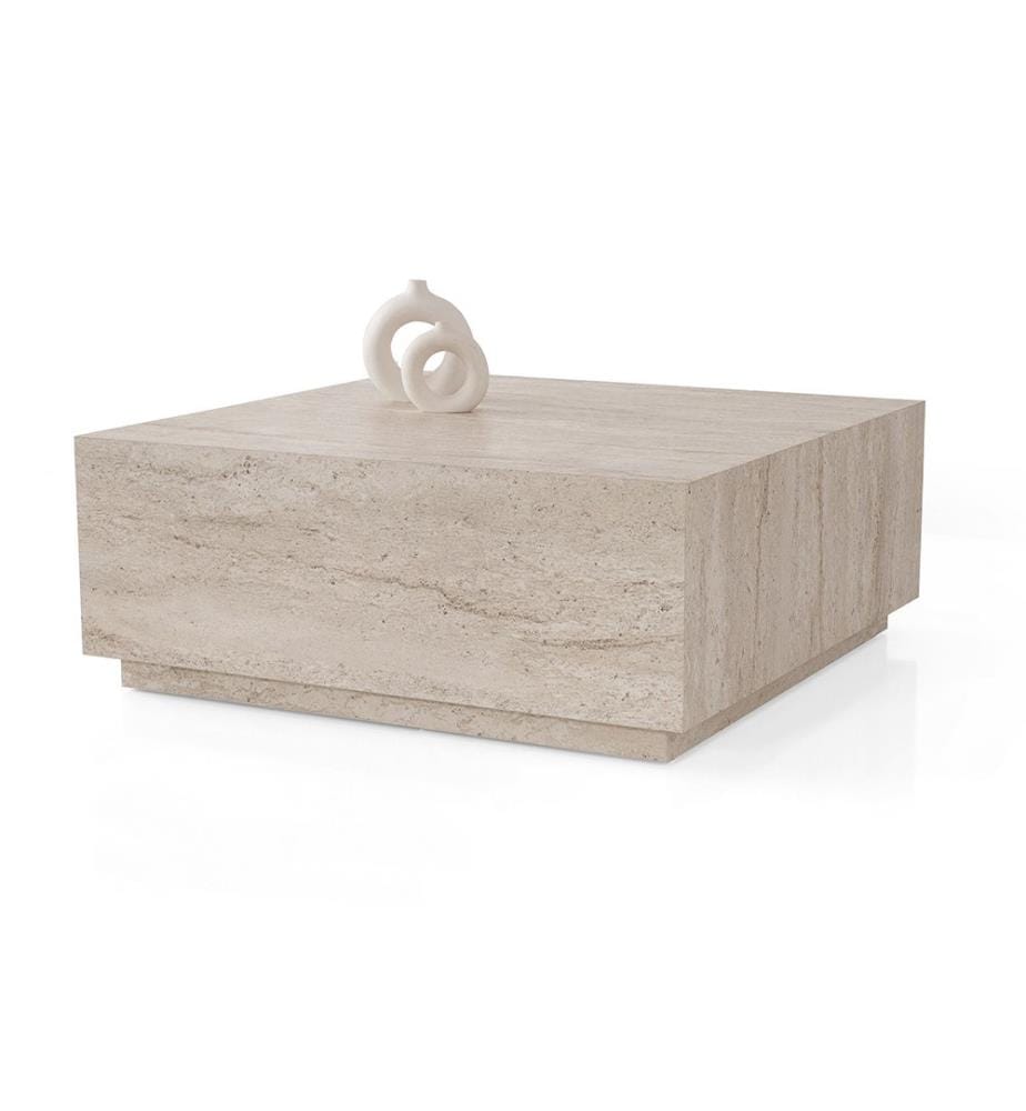 Coffee Table - Travertine