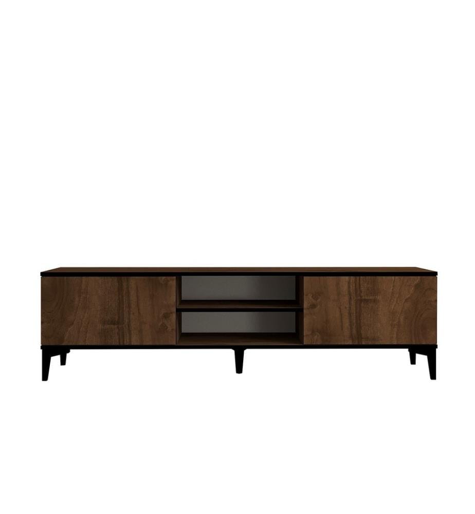 TV Stand - Walnut Black