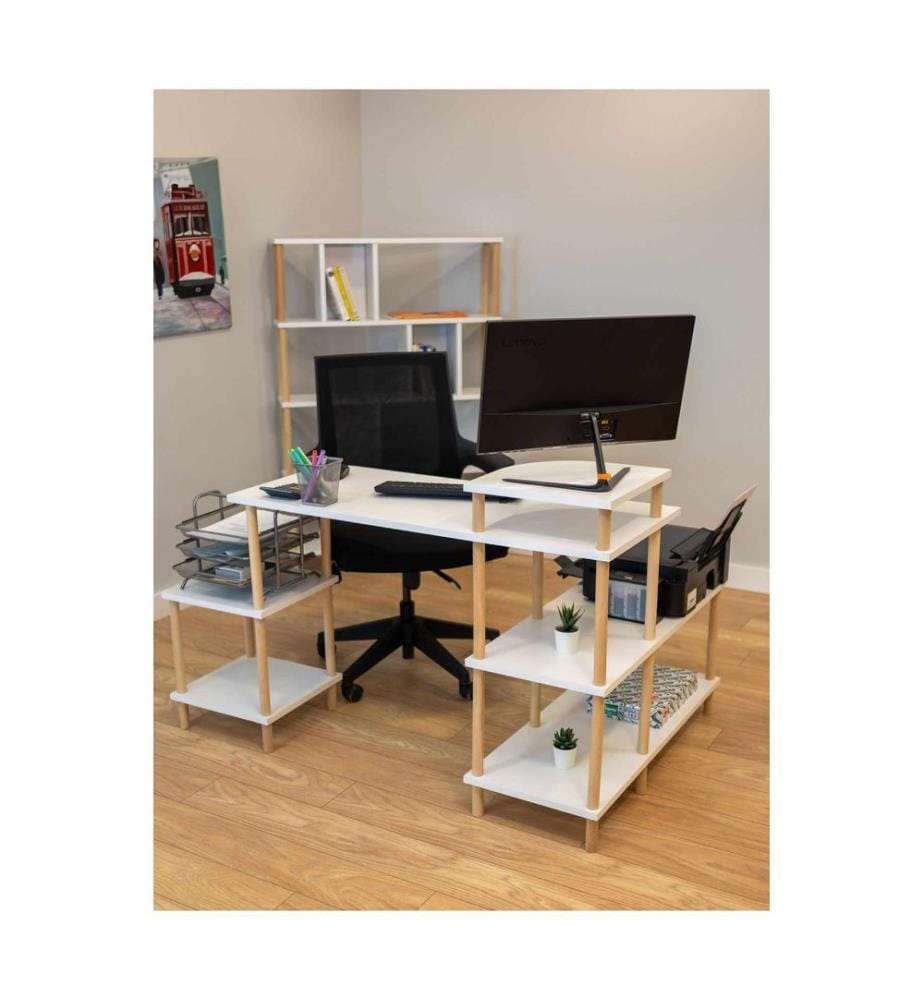 Study Desk - White