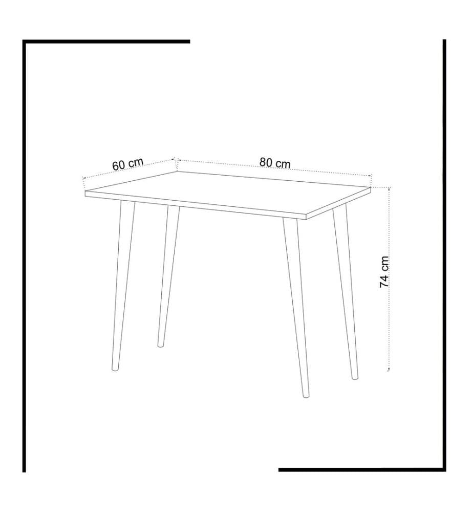 Study Desk - White