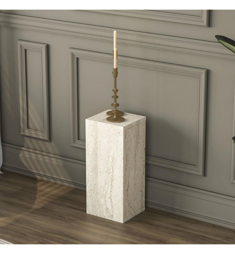 Table d'appoint - Travertin