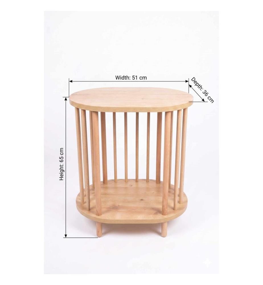 Table d'appoint - Chêne saphir