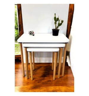Nesting Table (3 Pieces) - White