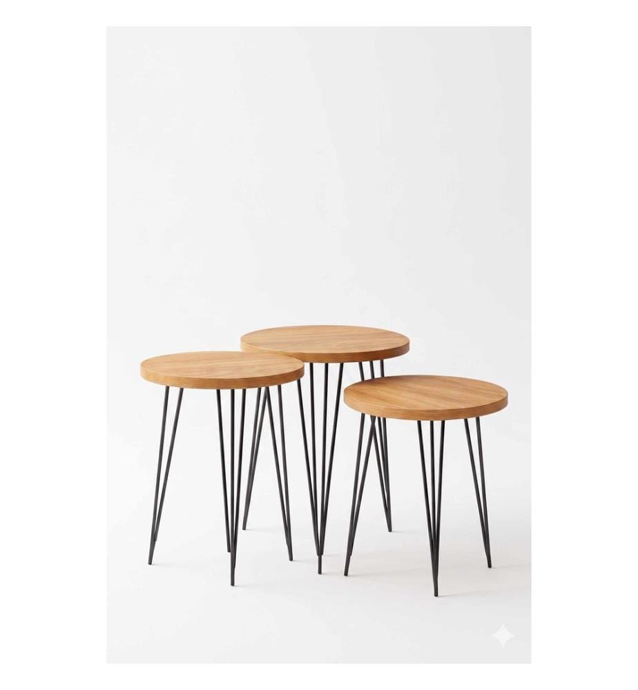 Nesting Table (3 Pieces) - Pine