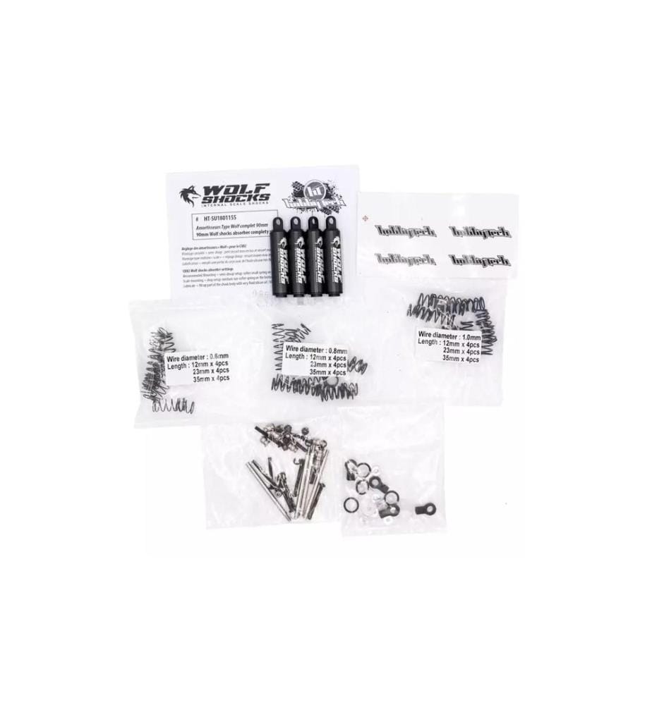 Hobbytech Stossdämpfer Wolf 90 mm 4 Stück