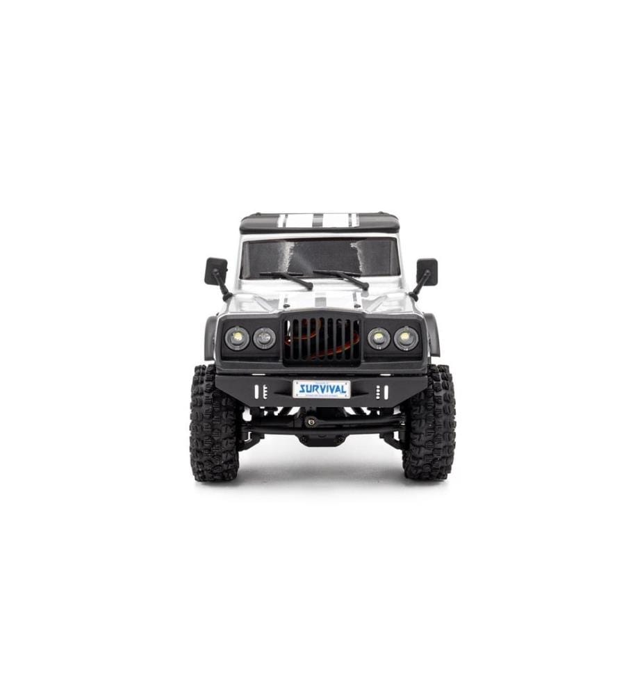 Hobbytech Scale Crawler CRX18 Flat Cage 4WD Silber, RTR, 1:18