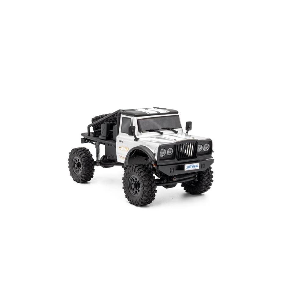Hobbytech Scale Crawler CRX18 Flat Cage 4WD Silber, RTR, 1:18