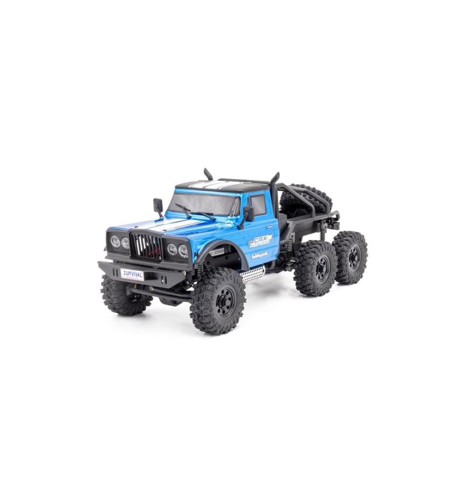 Hobbytech Scale Crawler CRX18 Flat Cage 6x6 Blau, RTR, 1:18
