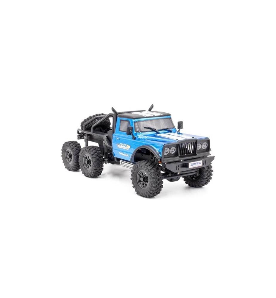 Hobbytech Scale Crawler CRX18 Flat Cage 6x6 Blau, RTR, 1:18