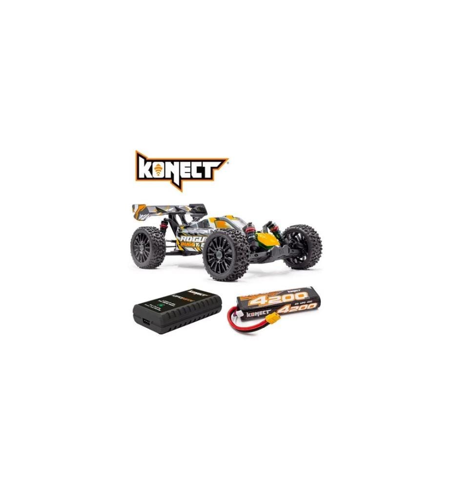 Hobbytech buggy Rogue 2.0 Orange RTR 1:8