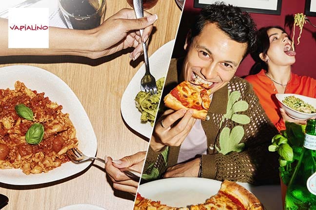 Wertgutschein für 3 Vapialino-Restaurants