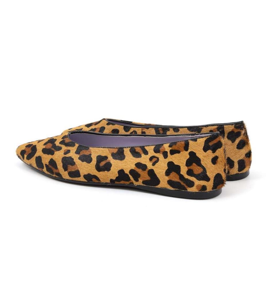Ballerina-Schuhe - Braun