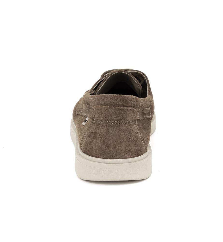 Bootsschuh aus Wildleder - Braun