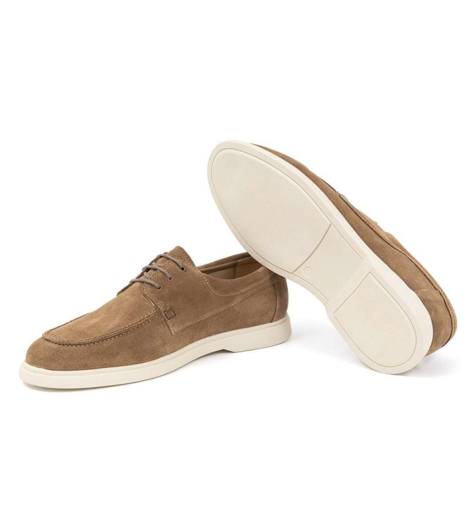 Derby-Schuhe - Hellbraun