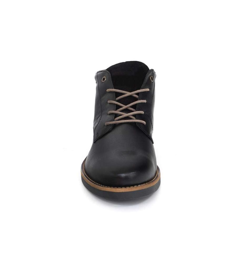 Lederstiefel - Schwarz