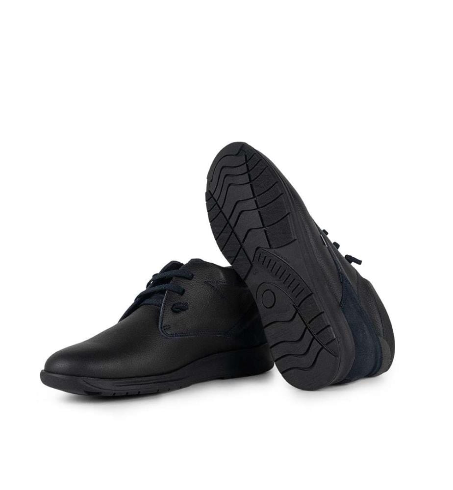 Lederstiefel - blau