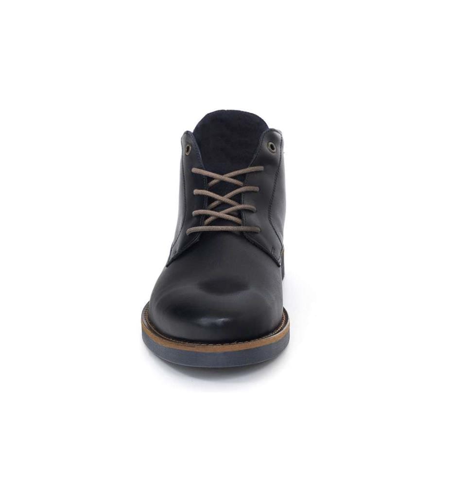 Lederstiefel - Blau