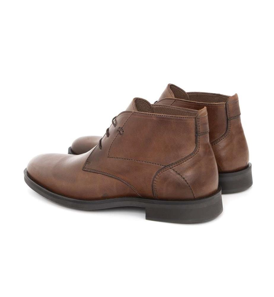 Lederstiefel - Hellbraun
