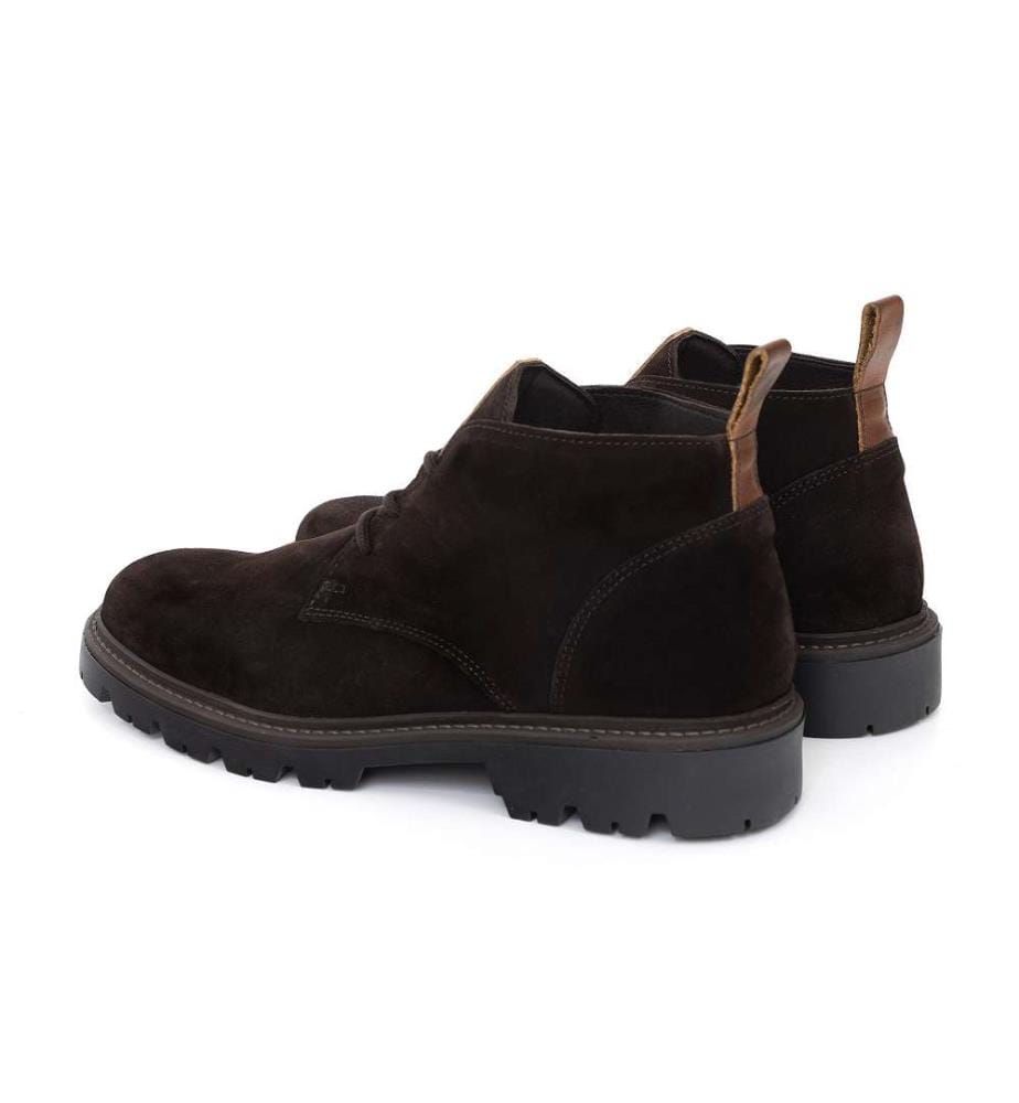 Stiefel aus Wildleder - Braun