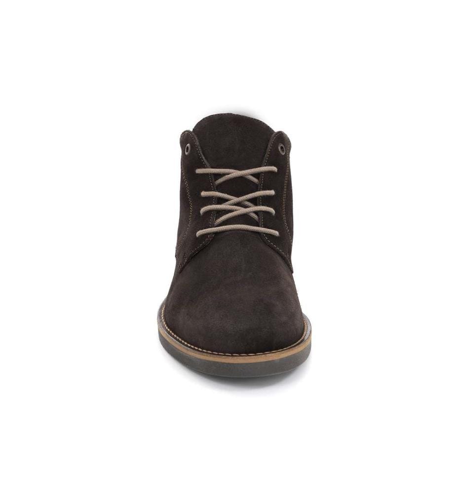 Brauner Wildlederstiefel
