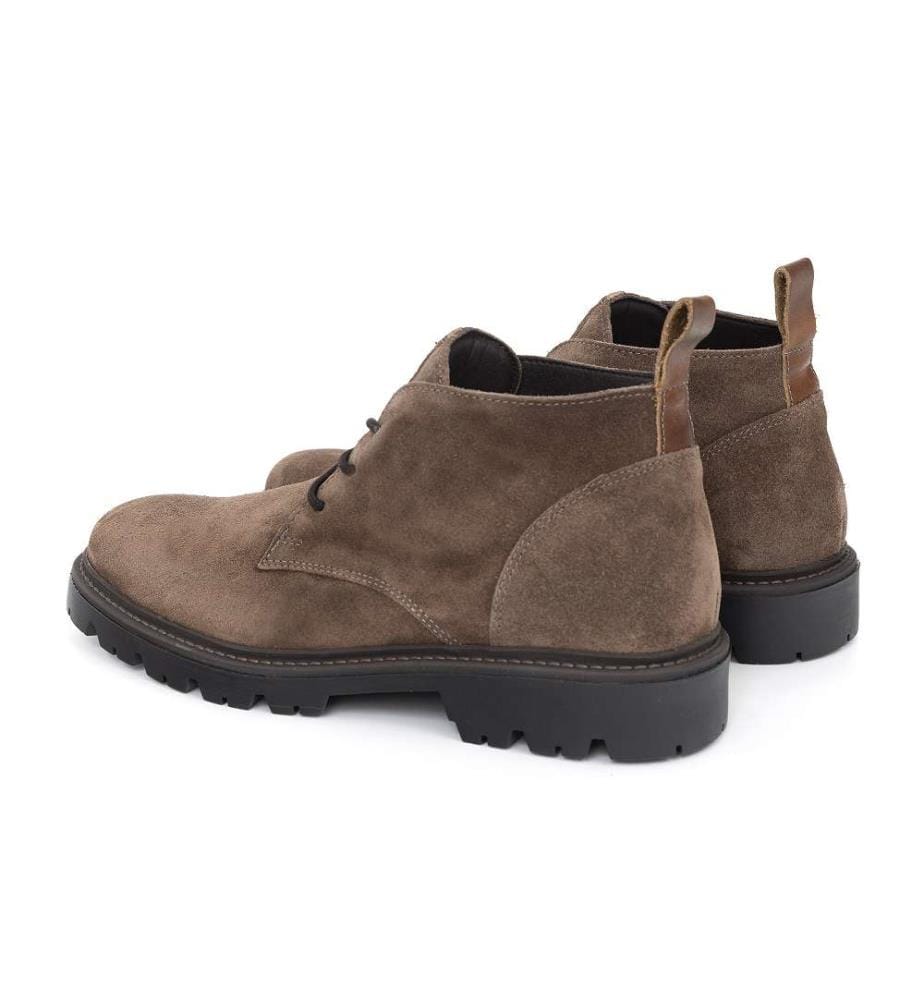 Wildlederstiefel - Grau